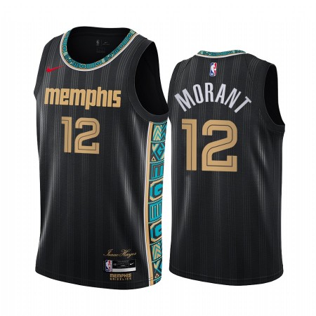 Maillot Basket Memphis Grizzlies Ja Morant 12 2020-21 City Edition Swingman - Homme